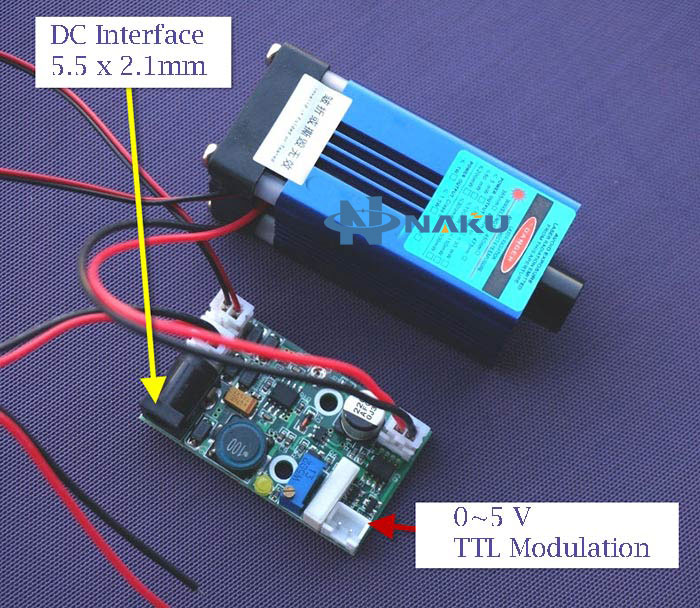 445nm TTL laser module